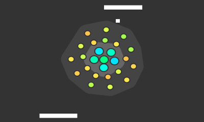 HTML Canvas and Javascript Experiement - Ultra Neuron Pong